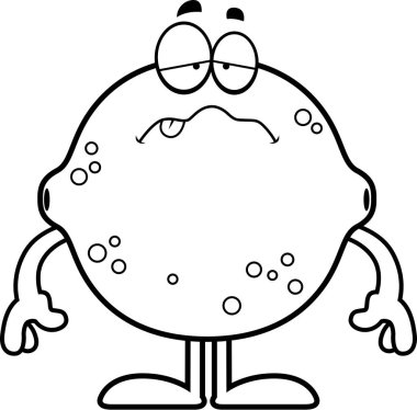 Hasta karikatür limon