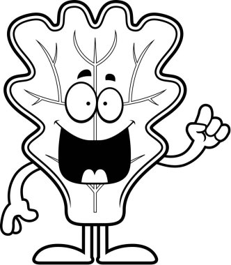 Çizgi film marul yaprağı fikir