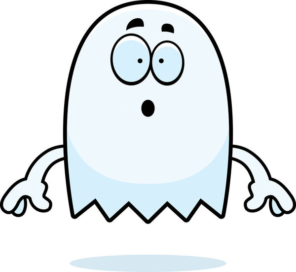 Удивительный призрак мультфильма
