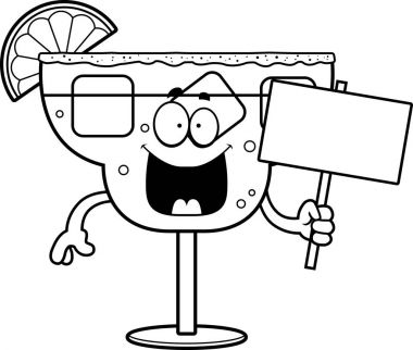 Çizgi film Margarita işareti