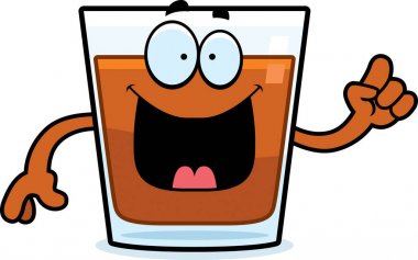 İçki kadehi fikir çizgi film