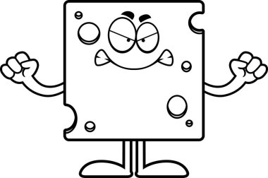 Kızgın çizgi film İsviçre peyniri