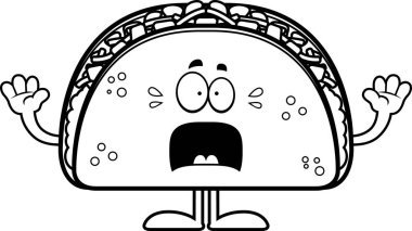 Korkmuş karikatür Taco