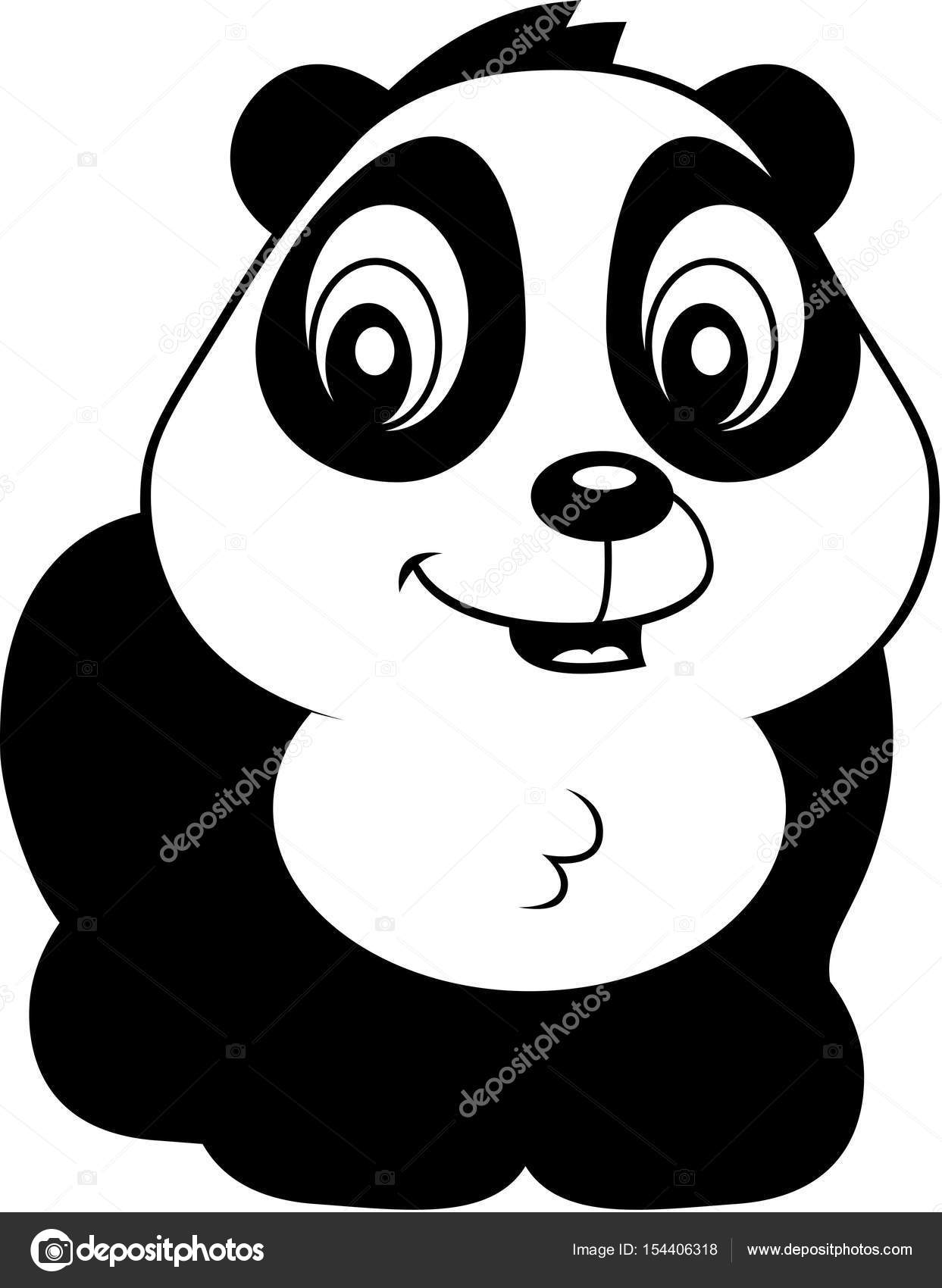 Çizgi film bebek Panda Vektörel çizim ©cthoman Vektörel 154406318