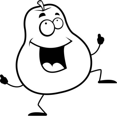 Dans çizgi film armut