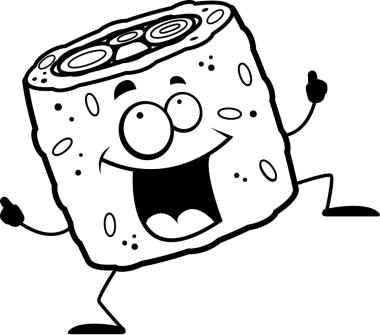 Dans çizgi film suşi