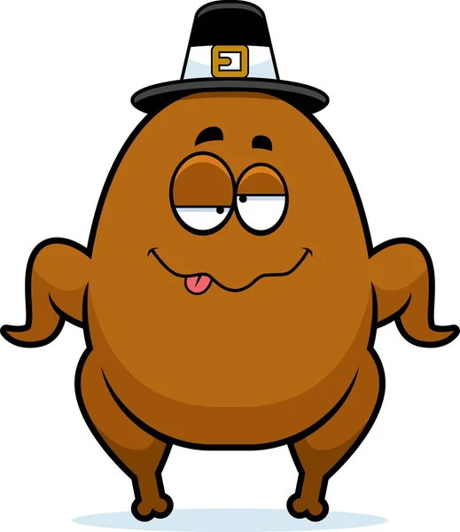 Smiling Cartoon Turkey — Stock Vector © cthoman #154400376