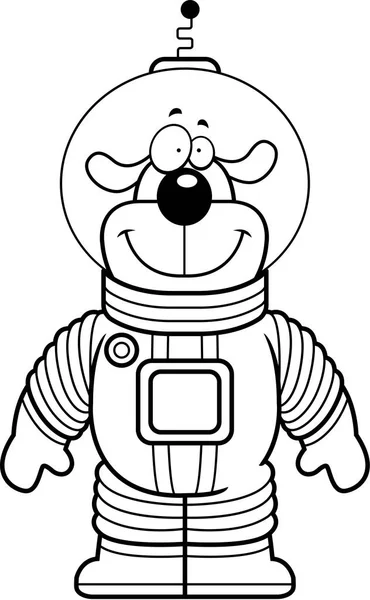 Cartoon hond Astronaut — Stockvector