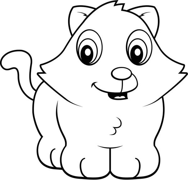 Kot kreskówka dla dzieci — Wektor stockowy