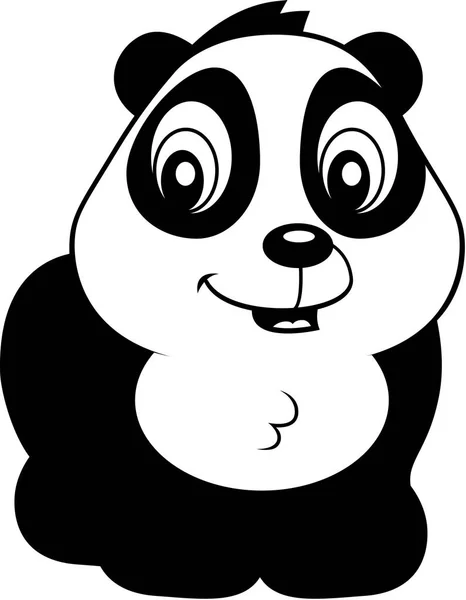 卡通熊猫宝宝 — 图库矢量图片
