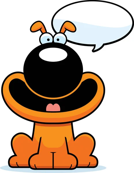 Parler chien de bande dessinée — Image vectorielle