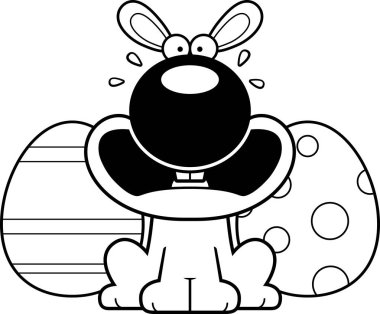 Korkmuş karikatür Paskalya tavşanı