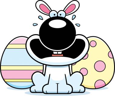 Korkmuş karikatür Paskalya tavşanı