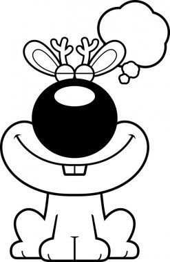 Çizgi film Jackalope rüya