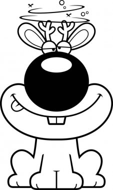 Sarhoş karikatür Jackalope