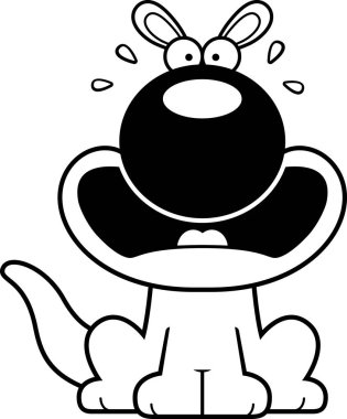 Korkmuş karikatür kanguru