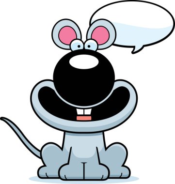 Konuşuyor karikatür fare