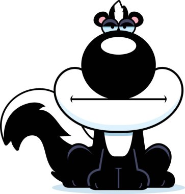 Çizgi film kokarca sıkılmış