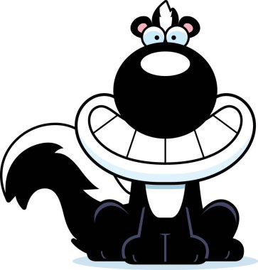 Mutlu karikatür kokarca