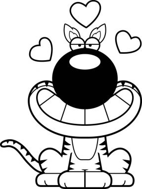 Çizgi film Tazmanya Tiger aşk