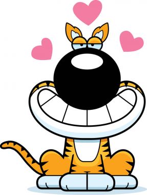 Çizgi film Tazmanya Tiger aşk
