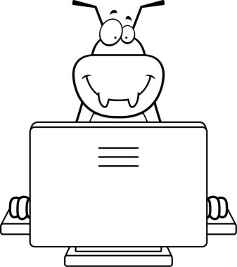 Karikatür hata bilgisayar