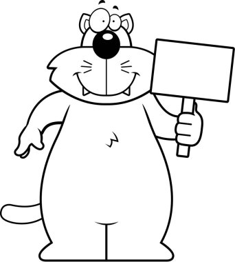 Karikatür kedi işareti