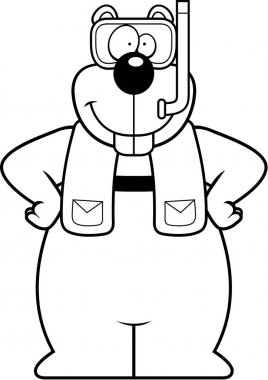 Çizgi film Gopher şnorkel