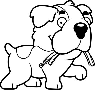 Çizgi film Saint Bernard Leash