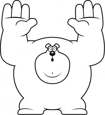 Çizgi film ayı teslim