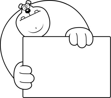 Çizgi film ayı gizleme