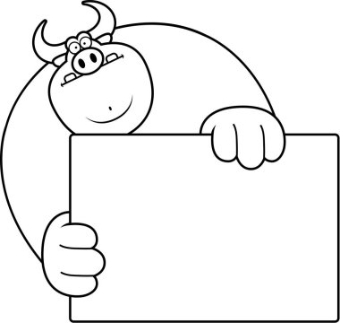 Çizgi film boğa gizleme