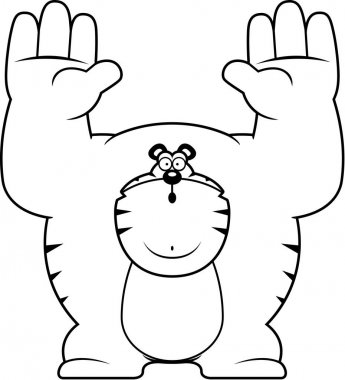 Çizgi film kaplan teslim