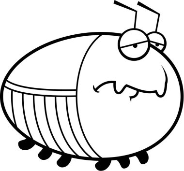 Üzgün çizgi film hamamböceği