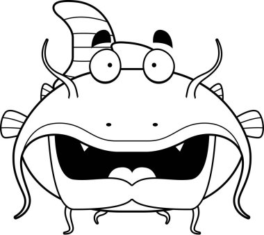 Çizgi film yayın balığı Yüzme