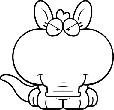 Çizgi film dolambaçlı yaban domuzu