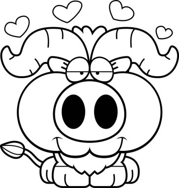 Küçük öküz aşk karikatür