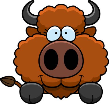 Çizgi film Buffalo bakmak