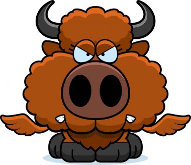 Çizgi film baharatlı tavuk kanadı kızgın