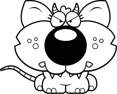 Çizgi film kızgın Chupacabra