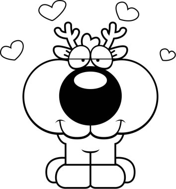 Çizgi film geyik aşk