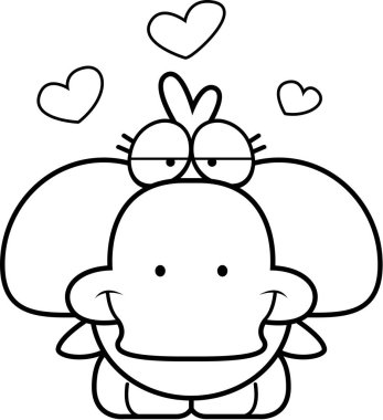 Çizgi film ördek yavrusu aşk