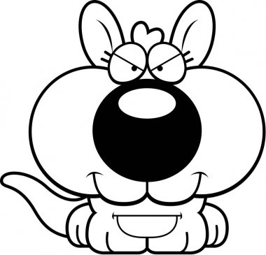 Çizgi film kurnaz kanguru