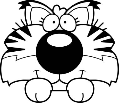 Çizgi film Lynx bakmak