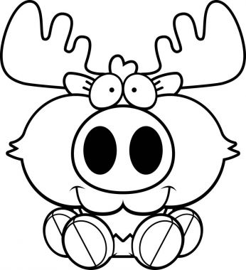 Çizgi film Mus oturma