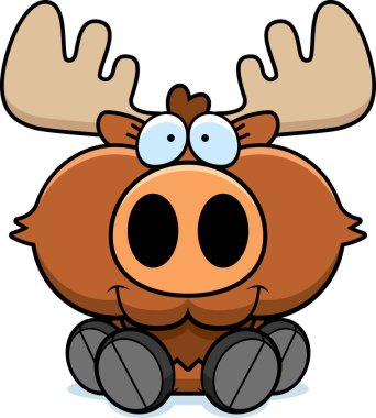 Çizgi film Mus oturma