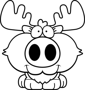 Gülümseyen çizgi film Mus