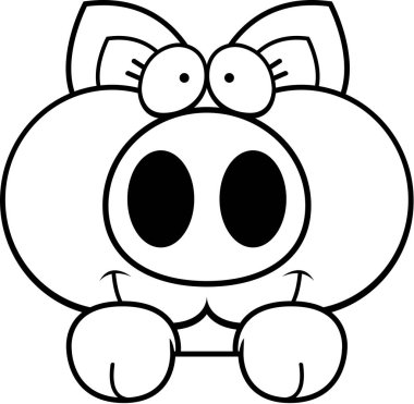 Çizgi film domuz bakmak