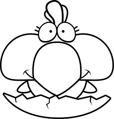 Çizgi film tavuk kapağı