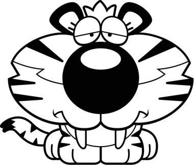 Üzgün Saber - dişli kaplan